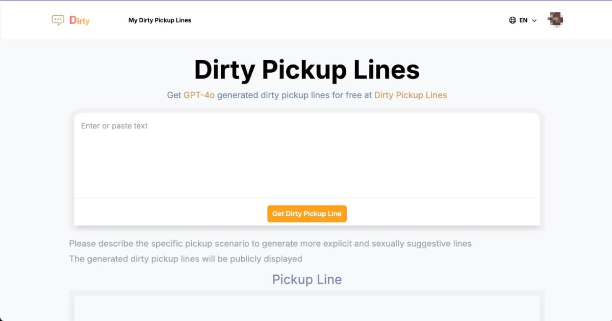 Dirty Pickup Lines