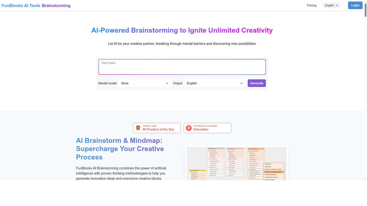 FunBlocks AI Brainstorming