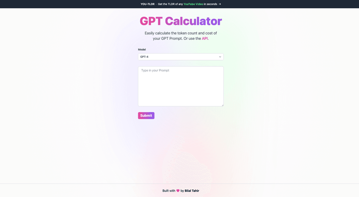GPT Calculator