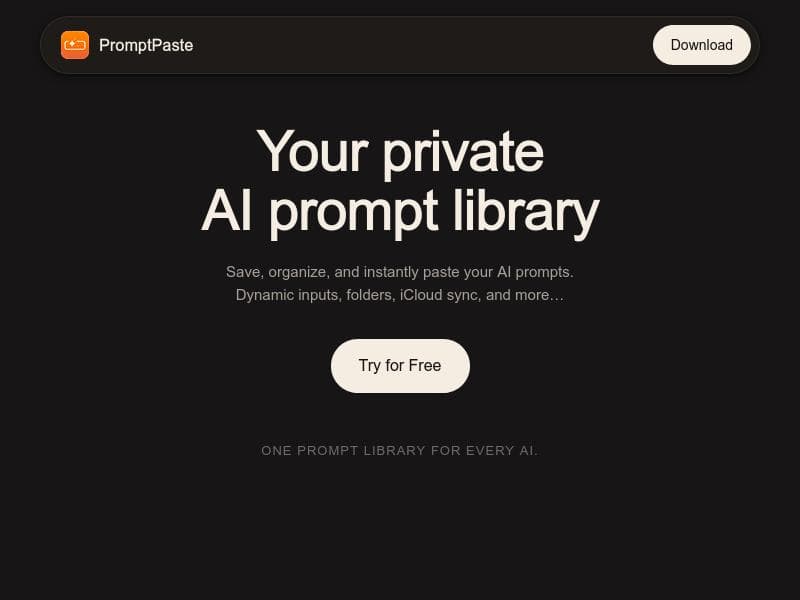 PromptPaste
