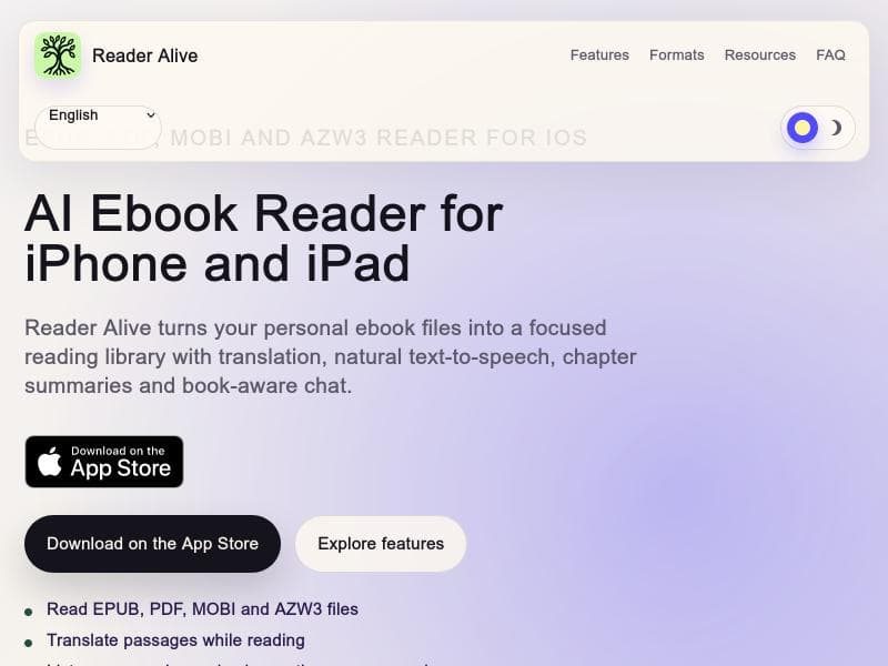 Reader Alive