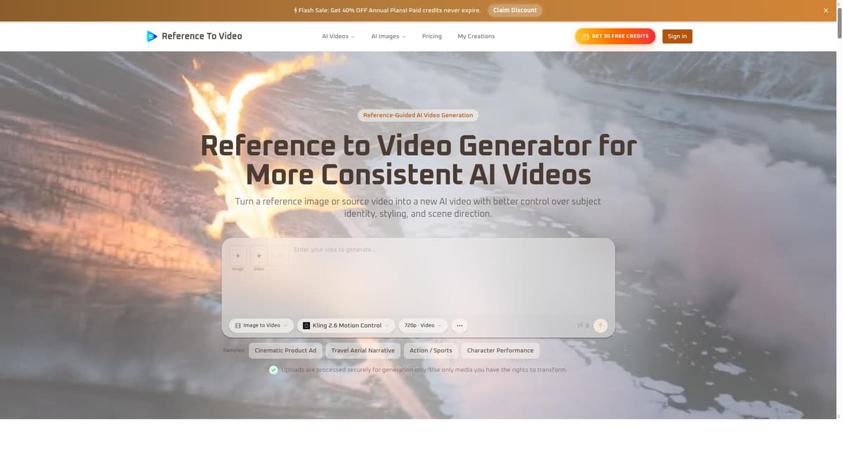 Reference to Video Generator