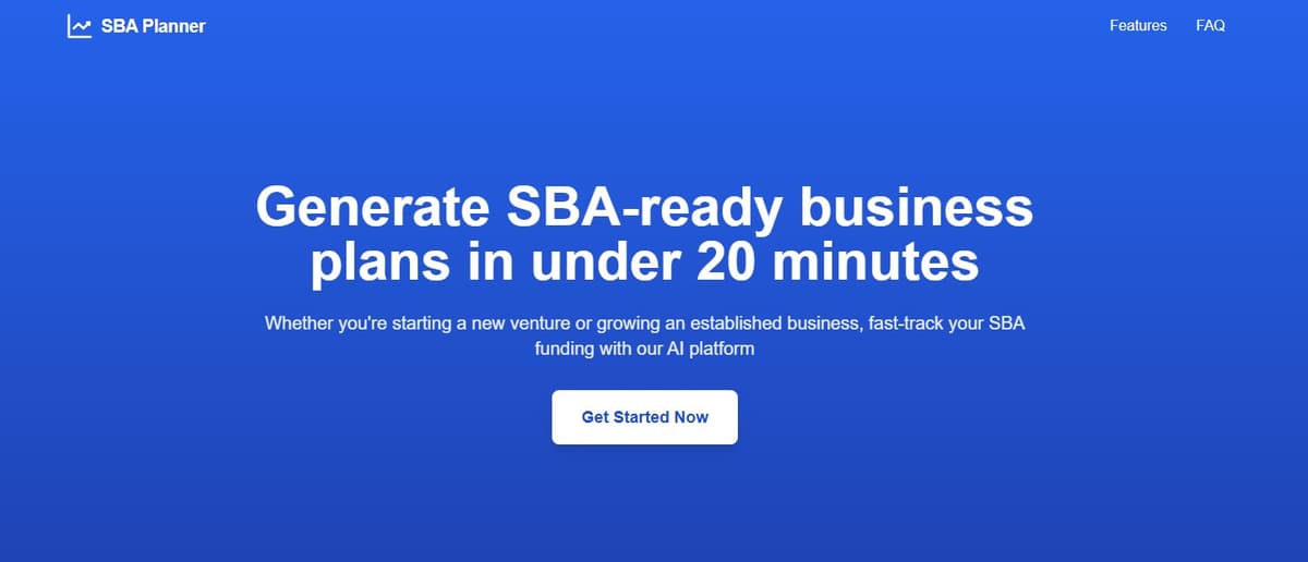 SBA Planner