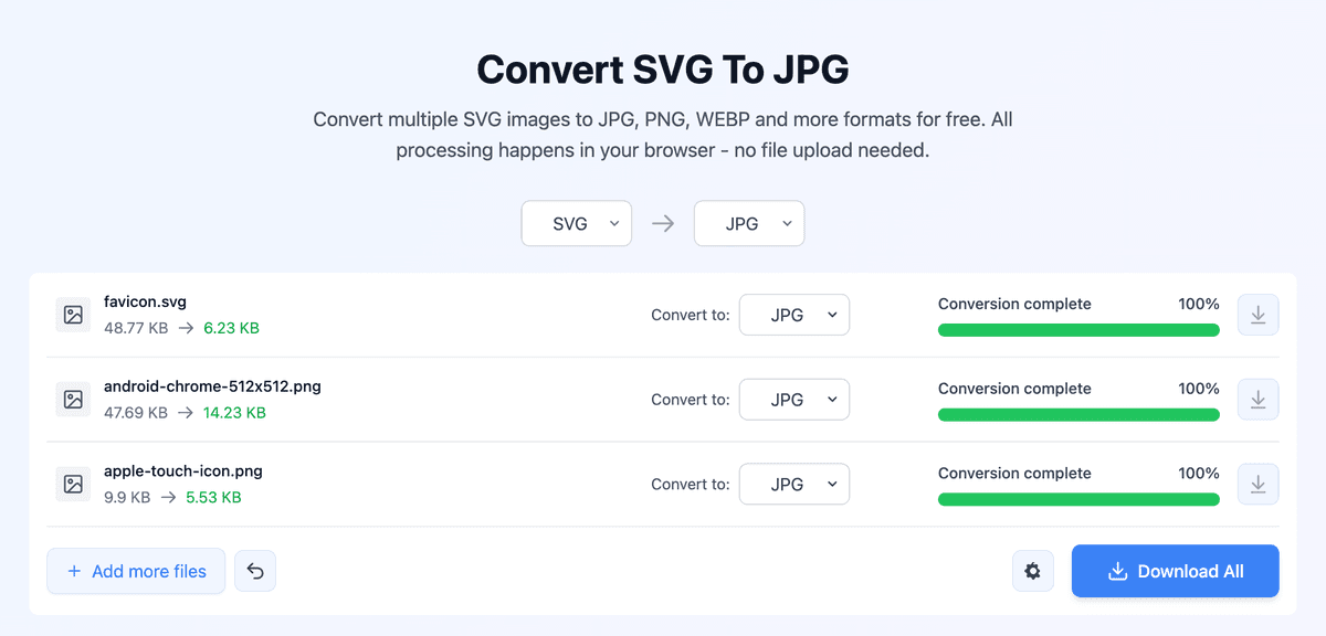 SVG to JPG