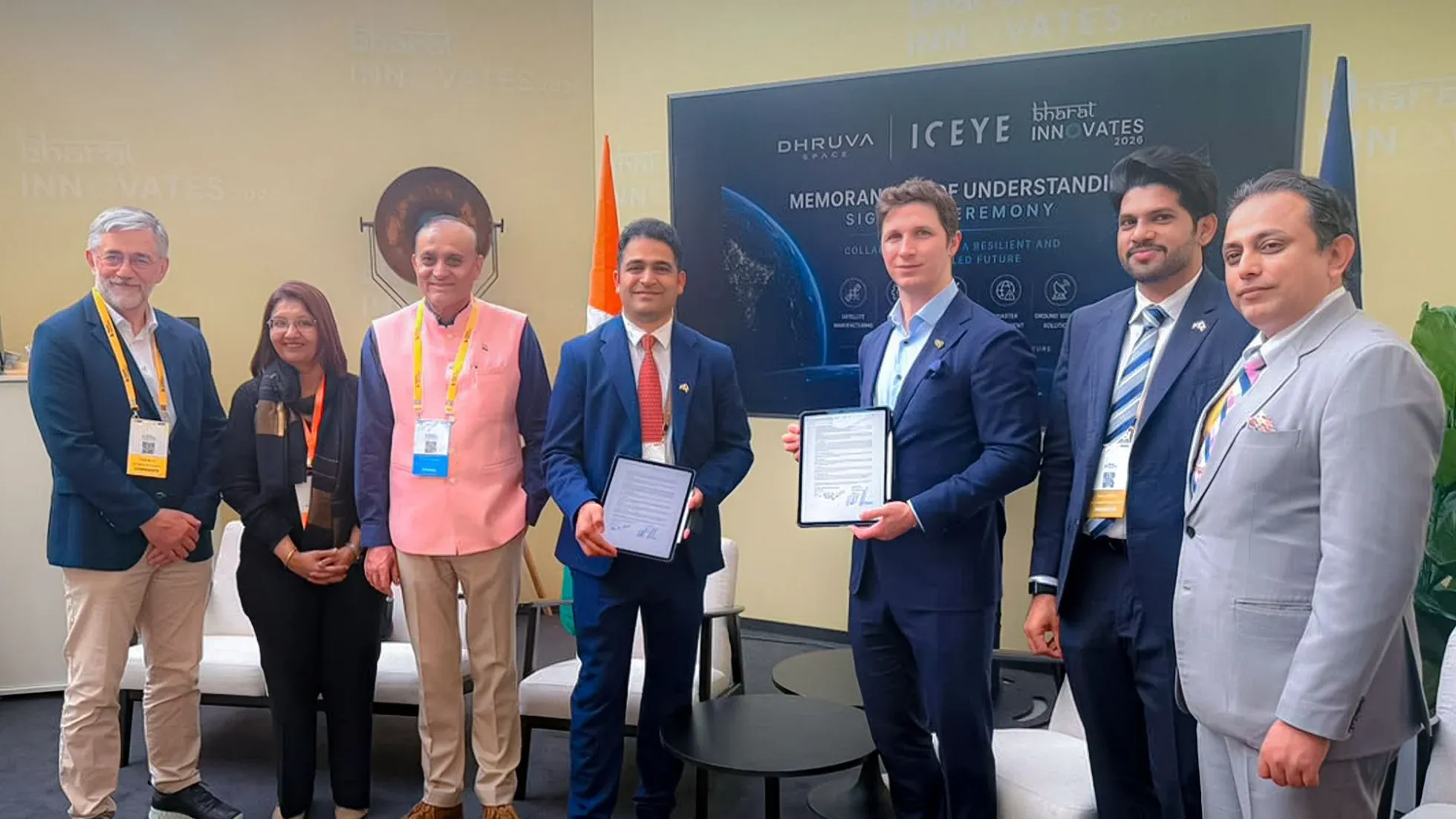 Dhruva Space, Finland’s ICEYE Partner for Satellite Manufacturing and Earth Observation