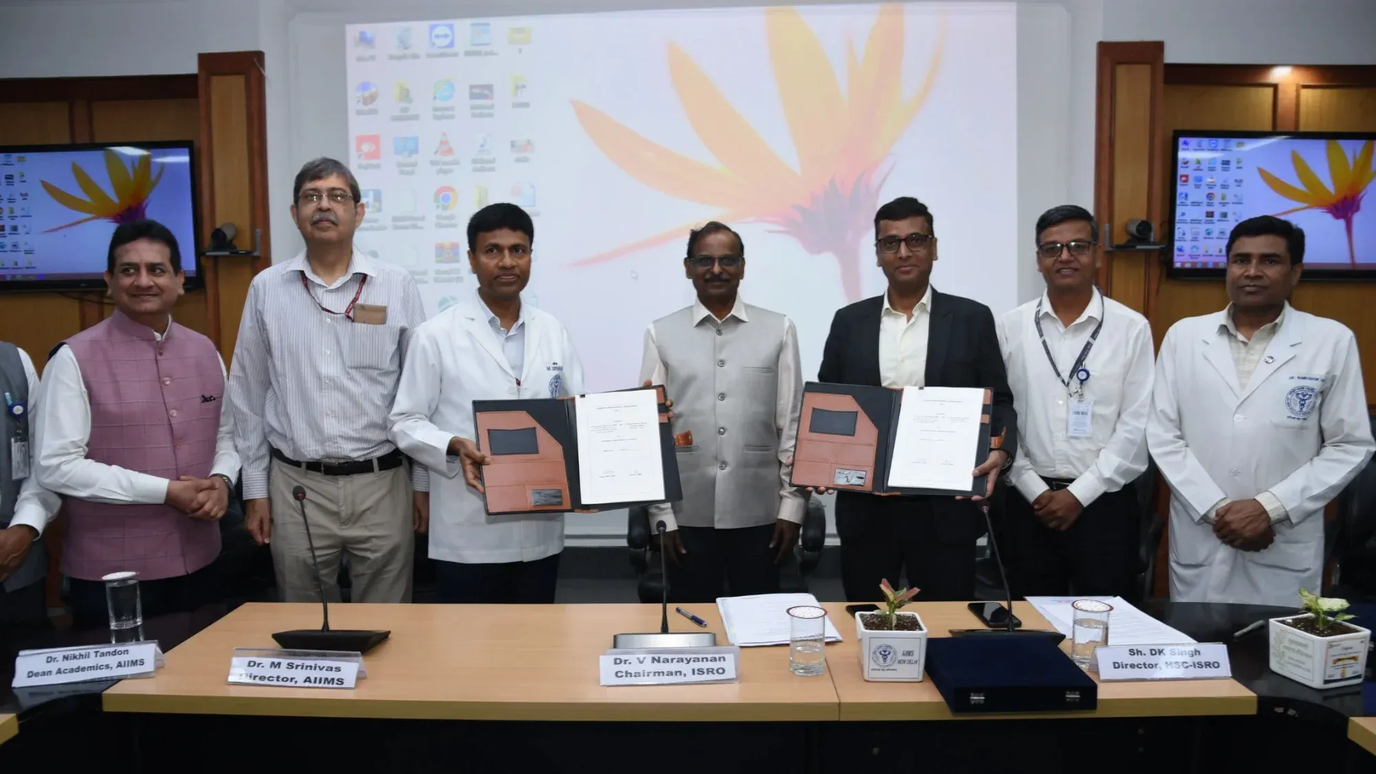 ISRO, AIIMS Sign MoU for Space Medicine Research